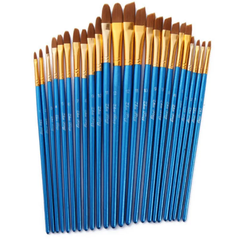 

2020 New Artist Paint Brushes Set Acrylic Oil Watercolour Painting Craft Art Model Art Painting Supplies