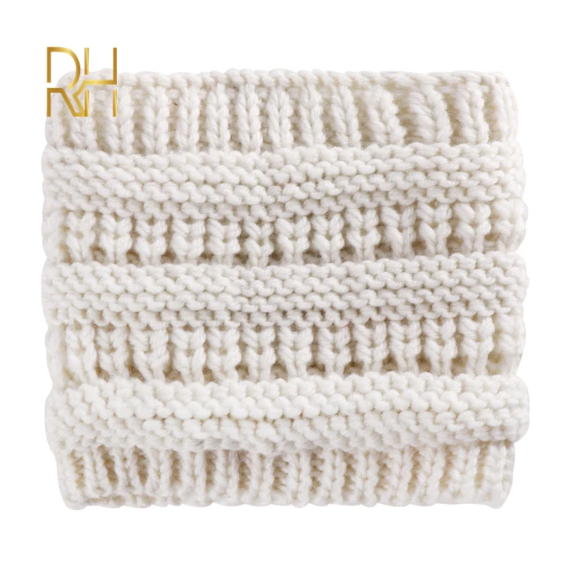 Мусульманская зимняя шапка теплая шерстяная с перекрестным плетением