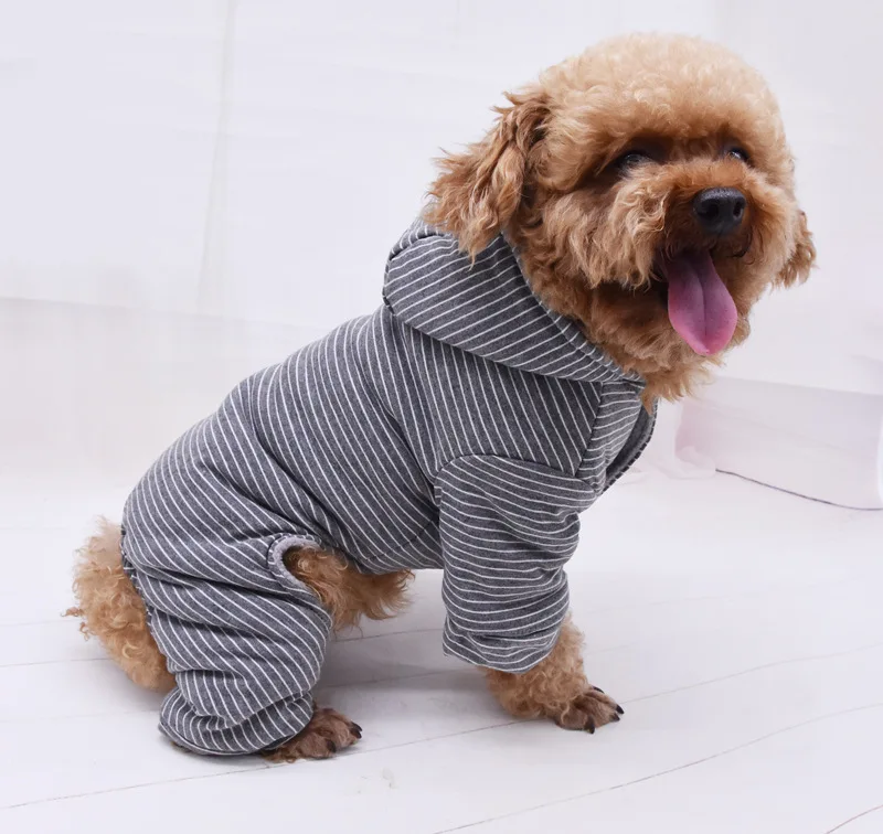 Женский комбинезон для собак теплая одежда пальто куртка костюмы щенков