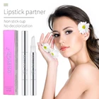 Дождевик для губной помады, не выцветает, 1 шт., не липкий фиксатор для губ, водостойкий стойкий уплотнительный Гель для макияжа, губная помада, дождевик TSLM1