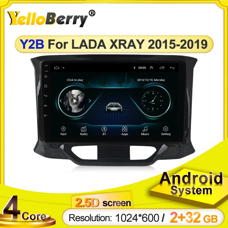 Автомобильный мультимедийный плеер Android навигация GPS радио для LADA X ray 2015 2016 2017 2019