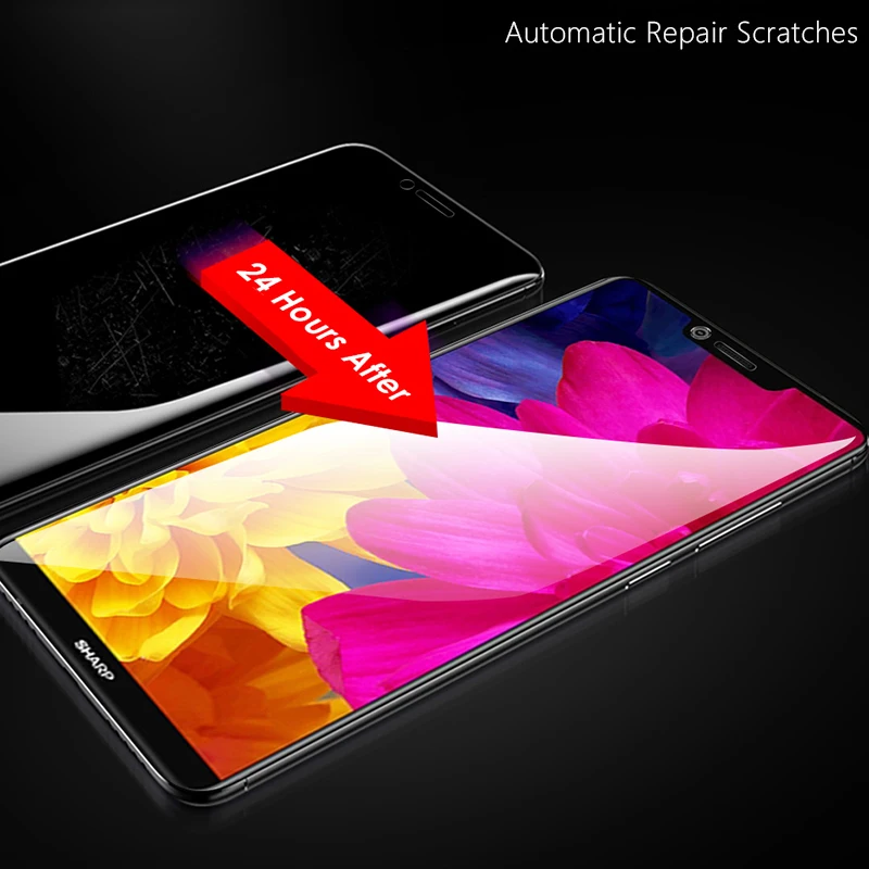 Передняя + задняя 100D полная пленка для Sharp Aquos S3 Mini S2 защита экрана
