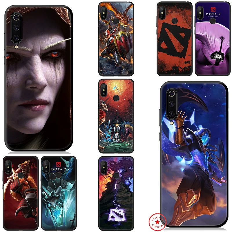 IYICAO Dota 2 Game Soft Case for Xiaomi Mi A3 A2 A1 8 Lite 9 Se Max 3 F1 5X 6X 6 CC9 CC9e 9T Pro MiA1 MiA2 |