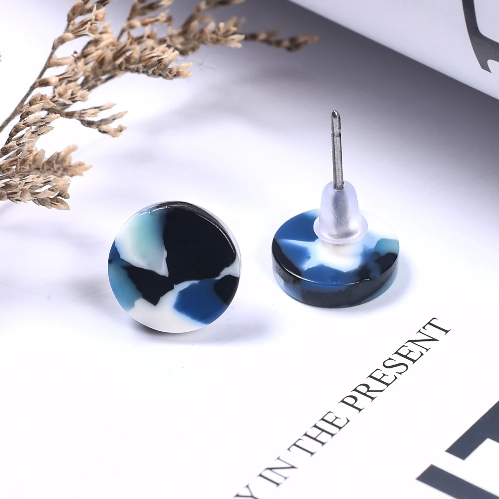 Корейские Изящные серьги гвоздики в богемном стиле элегантные женские