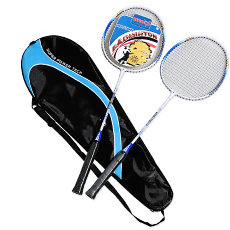 Ракетка для бадминтона из алюминиевого сплава двухцветная металлическая краска