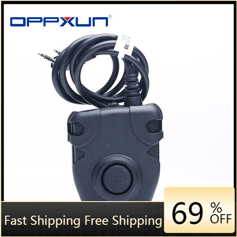 

2021 Hot Element Z-Tactical Peltor Style Headset PTT for Kenwood BaoFeng UV-82 UV-5R V2+Plus GT-3 BF-F8HP PX-888K Two Way Radio