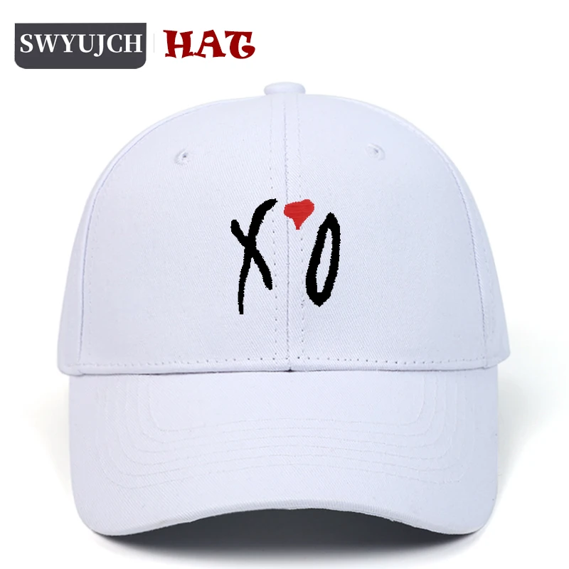 Бейсбольные кепки с вышивкой XO 100% хлопок унисекс для взрослых регулируемая