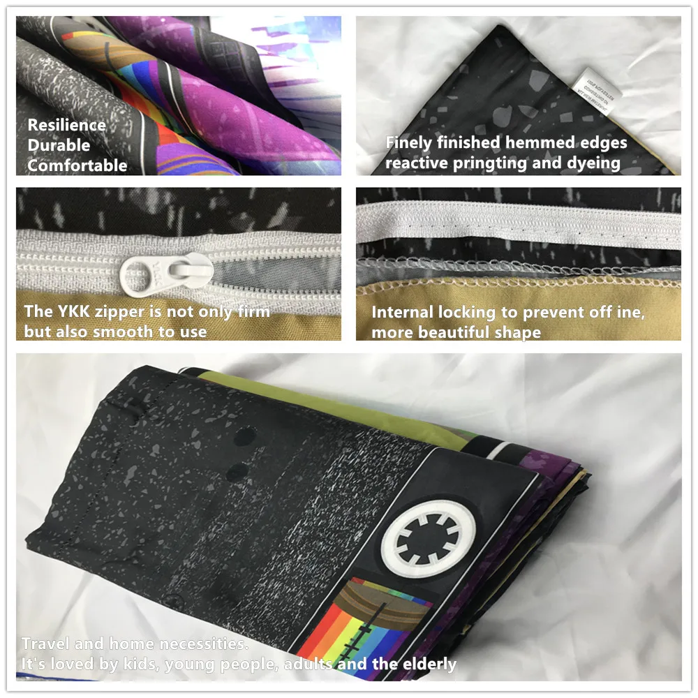 Набор постельных принадлежностей с 3D принтом пододеяльник постельное белье