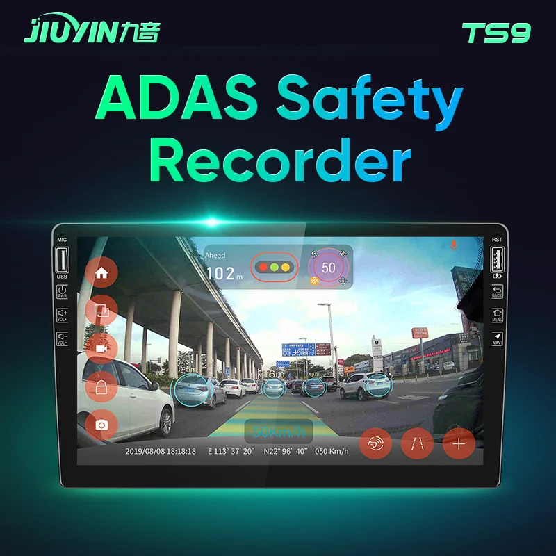 

JIUYIN For Honda CRV CR - V 4 RE 2007 - 2010 Car Radio Multimedia Video Player Navigation GPS Android No 2din 2 din