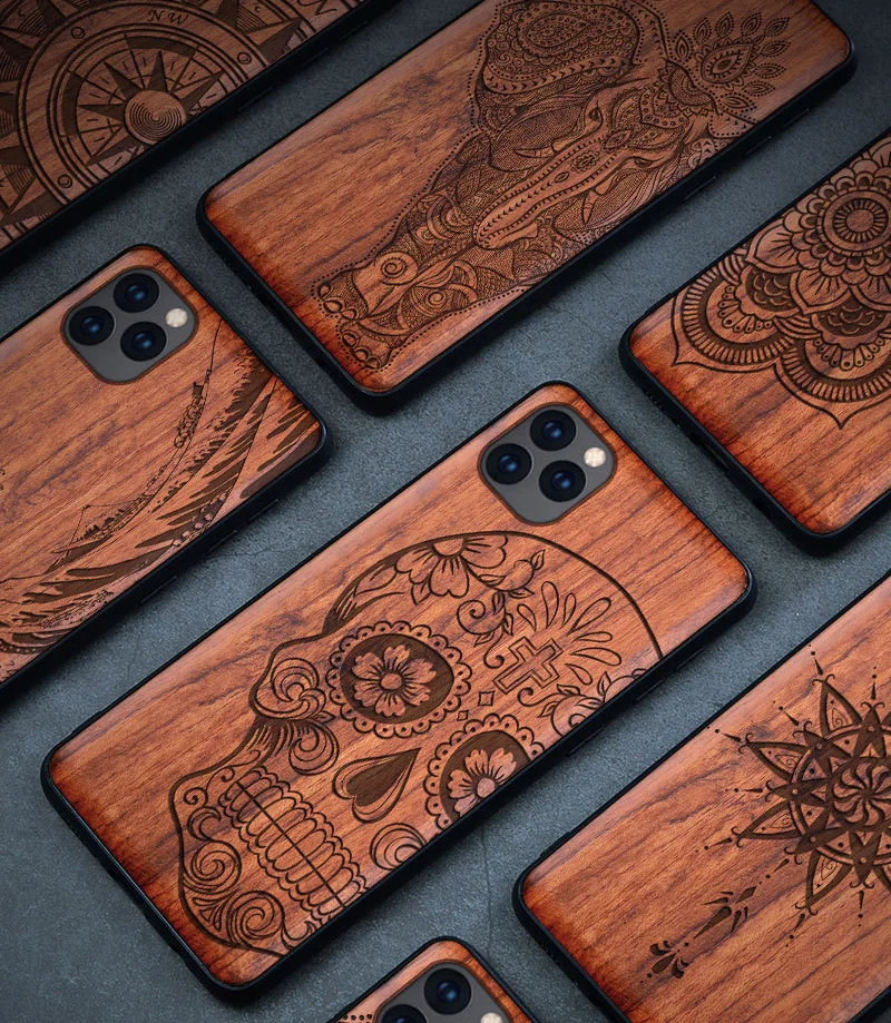 LYBALL деревянный+ TPU чехол для телефона для Apple iPhone 11, оригинальная настоящая древесина для iPhone 11 Pro натуральный палисандр+ ТПУ противоударный задняя крышка для iPhone 11 Pro MAX