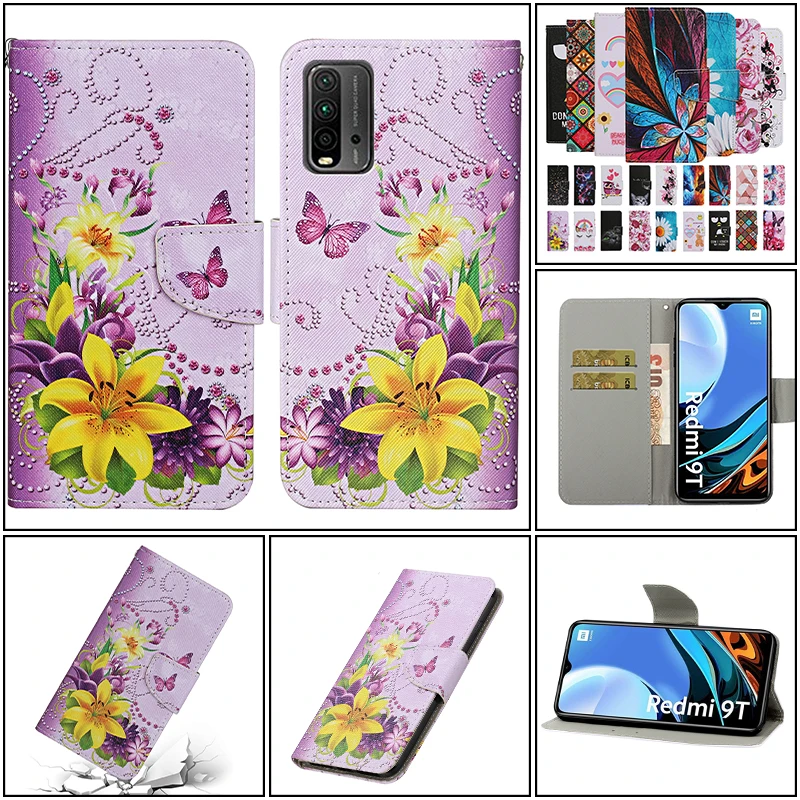 

Luxury Flip Leather Phone Case For XiaoMi RedMi 10 9 9A 9T 9C 8 7A Note 11 10 9 9S 9T 8 8T Pro Max Card Slot Wallet Cover Bags