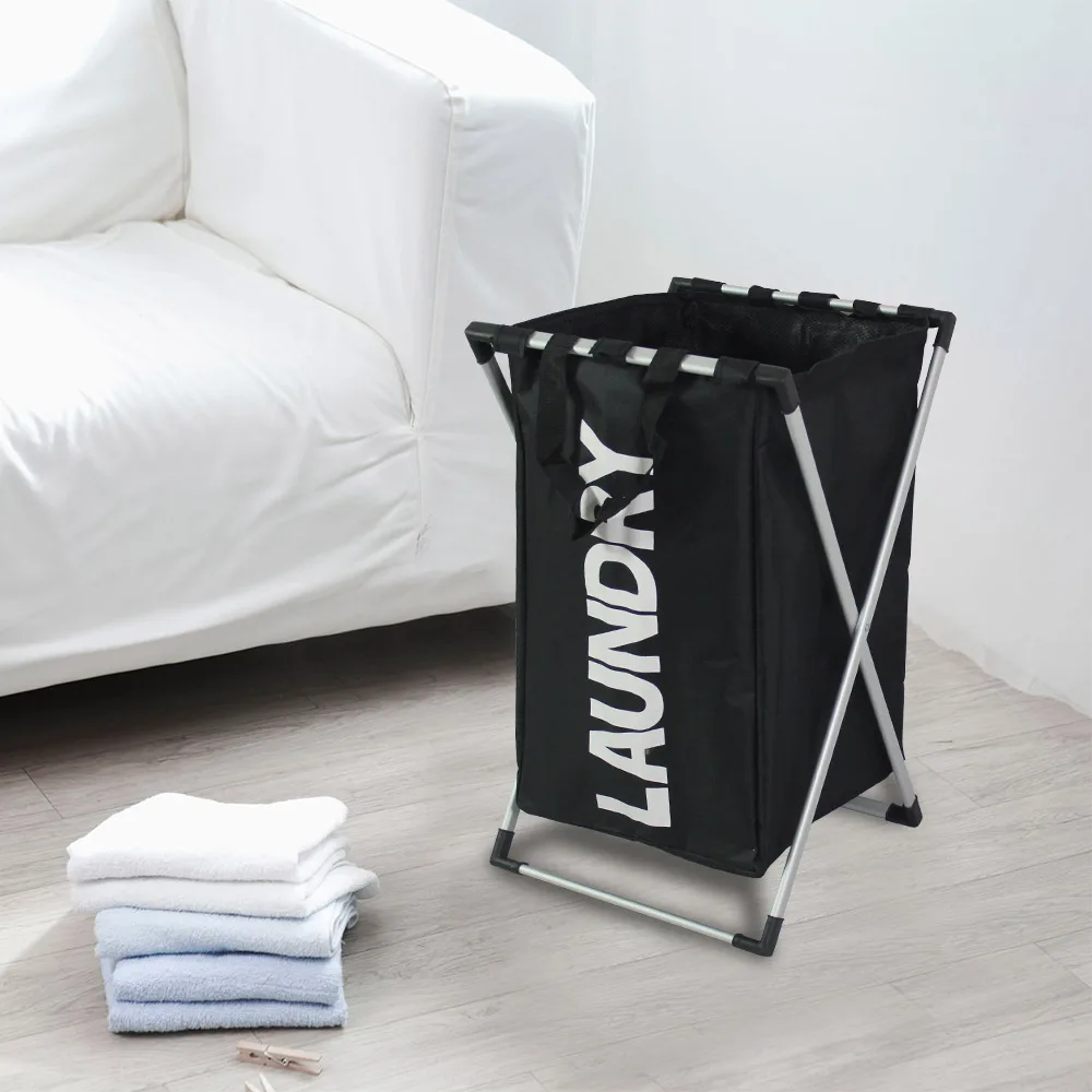 Складная корзина для белья из ткани Оксфорд сортировки одежды хранения грязной