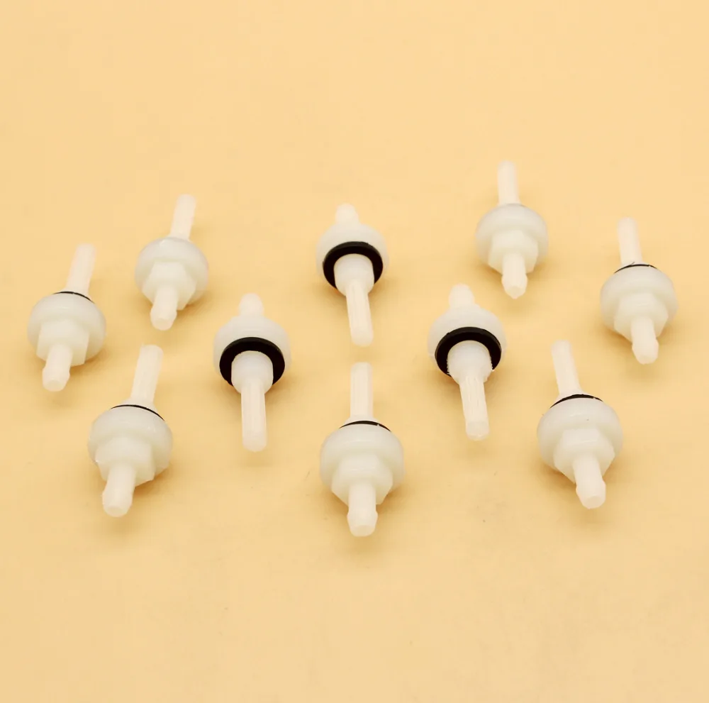 10 шт./лот топливный бензиновый резервуар совместный фильтр для HONDA GX120 GX140 GX160 GX200