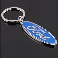 blue ford 3d car key chain keychain keyfob keyrings car ring