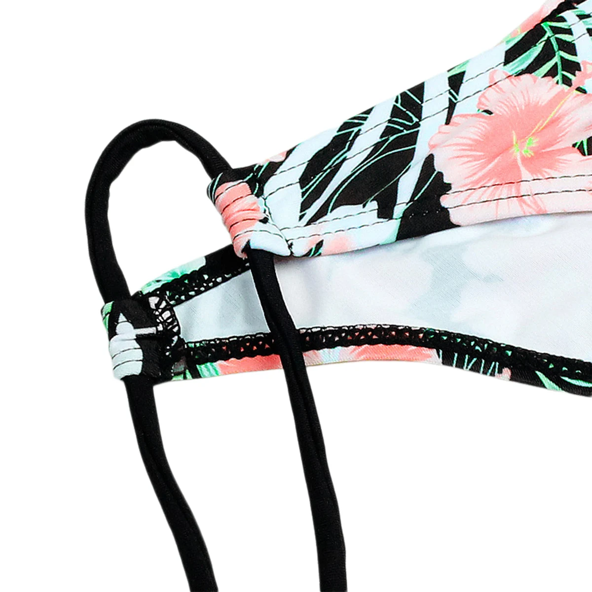 

Women Flroal Print Bandage Bikini Sexy Triange Swimsuit Female Brazlian Swimwear Bathing Suit Summer Beachwear Biquini