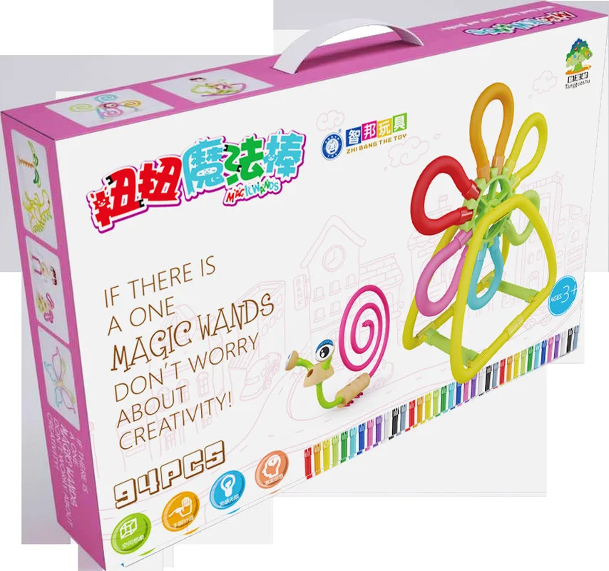Новинка 2019 магнитная палка игрушка-головоломка для младенцев сборка
