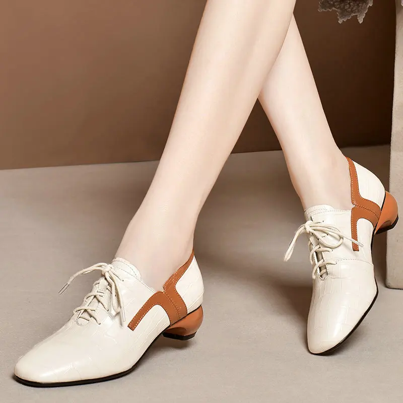 Пикантные женские туфли на высоком каблуке Разноцветные необычном туфли-лодочки