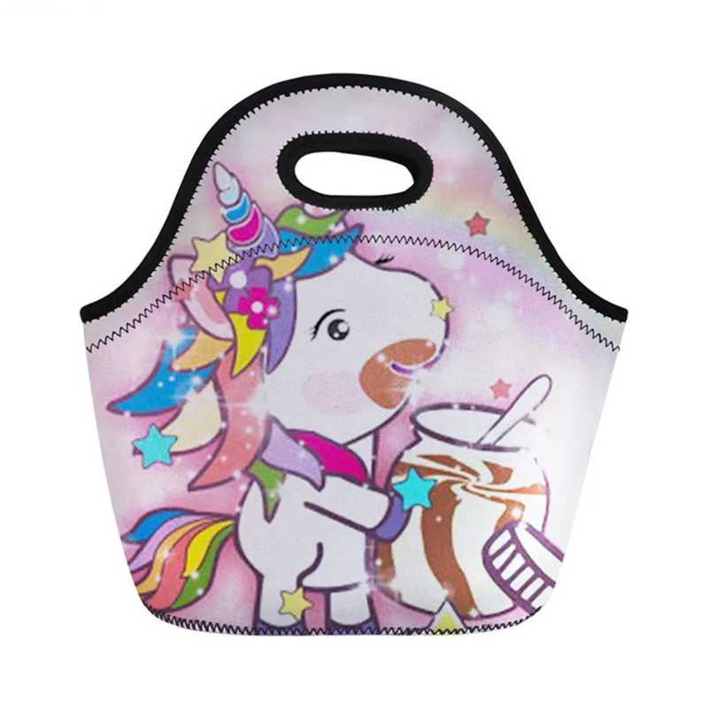 Изолированный чехол для пикника милый аниме Единорог принты лошадь на заказ