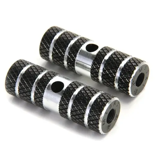 2 x BMX горный велосипед велосипедная педаль сплав колышки для трюков черный