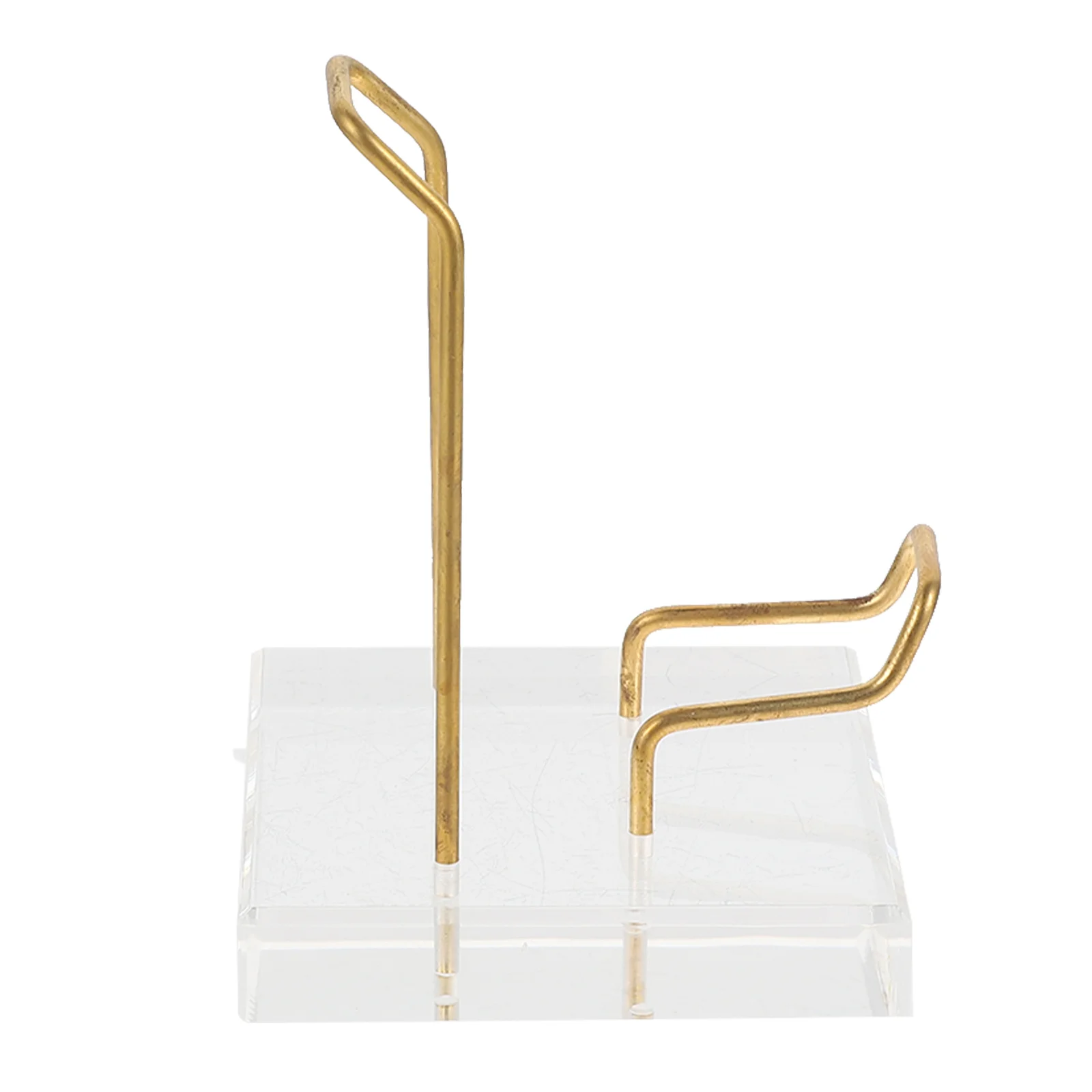 1 шт. прозрачная демонстрационная подставка для минералов | Дом и сад