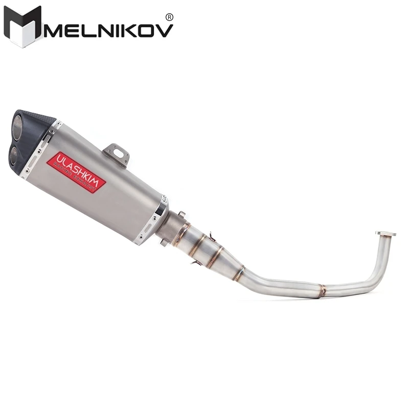 

SH150 SH 125 150I Motorcycle Exhaust Full System Slip On Middle Link Pipe For Honda SH125 SH150i SH125i Exhaust 2017- 2020