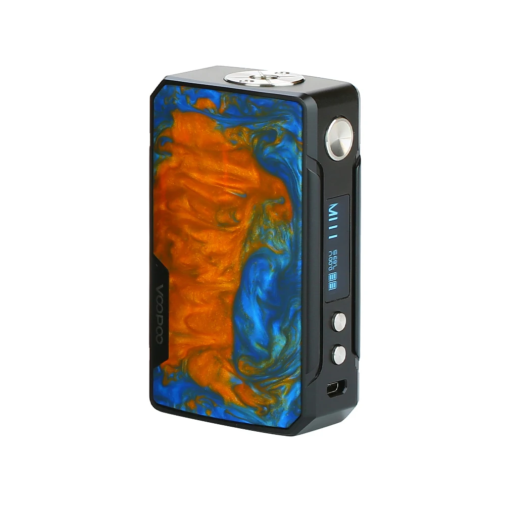 B Flame Mod Voopoo Drag 2 TC комплект W/177 Вт Voopoo Drag 2 Коробка мод и 5 мл Uforce T2 SubOhm танк электронная сигарета испаритель Vape комплект - Цвет: B Flame Mod