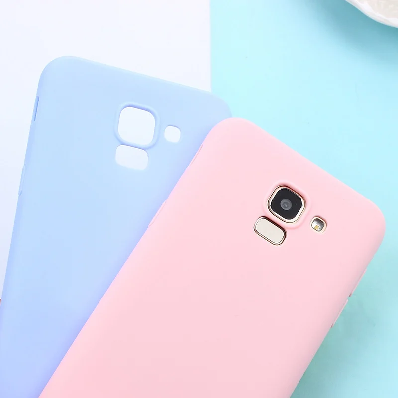 Матовая конфетный TPU чехол для samsung Galaxy S10 плюс S10e S8 S9 примечание 9 8 5 A7 2018 M10 M20 S7edge J3