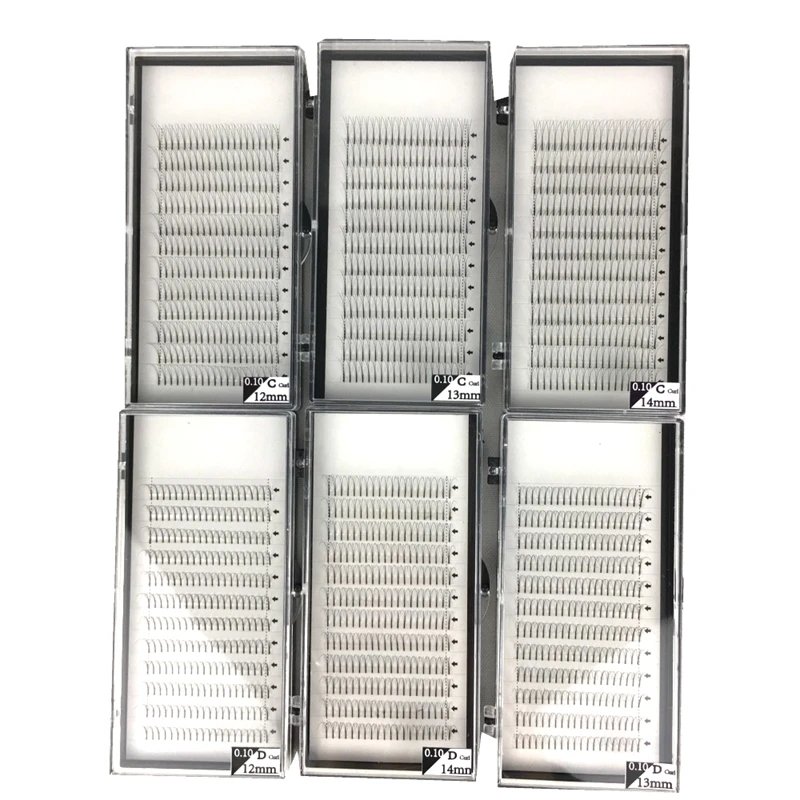 Ресницы Накладные норковые с 3 корнями 8 лотками | Красота и здоровье