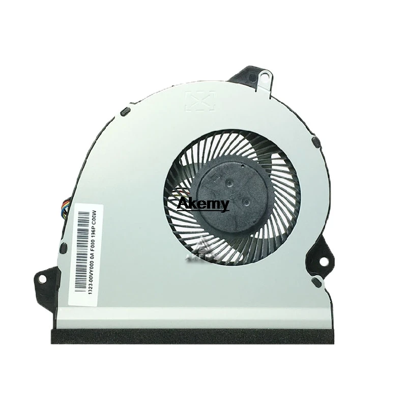 Akemy Новый охлаждающий вентилятор для процессора For Asus ROG Strix GL553V GL553VD GL553VE FX53VD KX53
