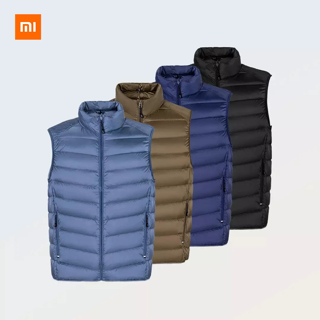 

Жилет Xiaomi Mijia Youpin с подсветкой и ранним ветром, 90 бархатных вставок (воротник-стойка/капюшон), Сверхлегкий, с функцией подогрева
