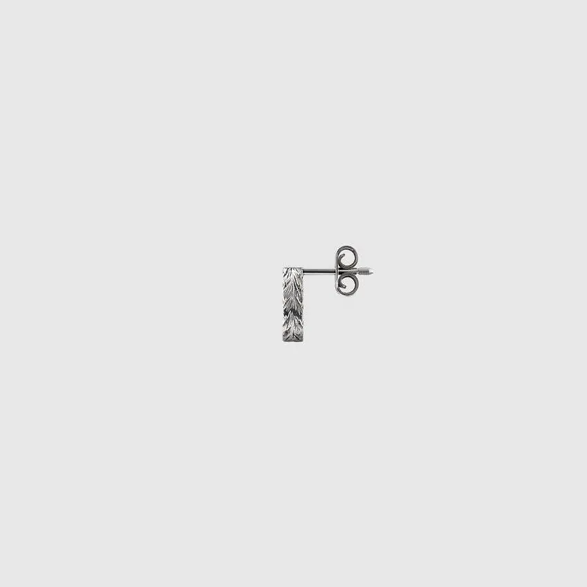 

1-1 retro classic sterling silver earrings