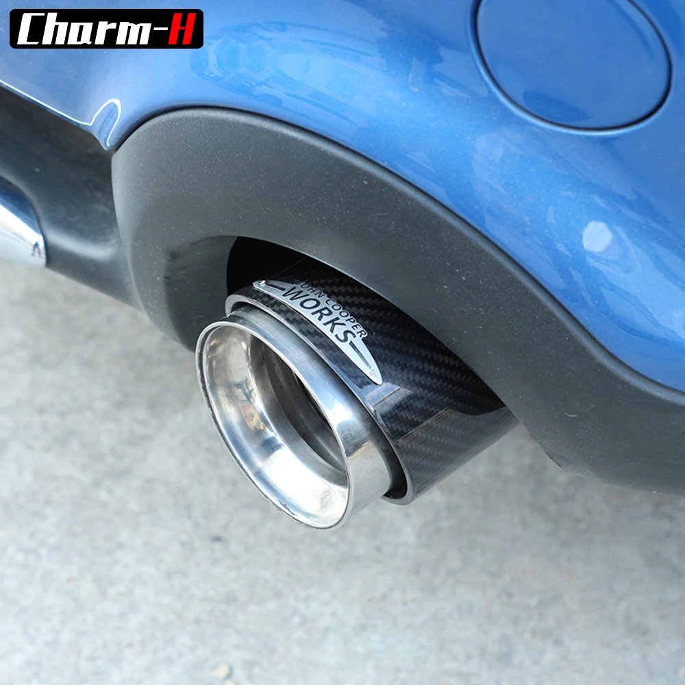 Выхлопной наконечник для стайлинга автомобиля труба из углеродного волокна