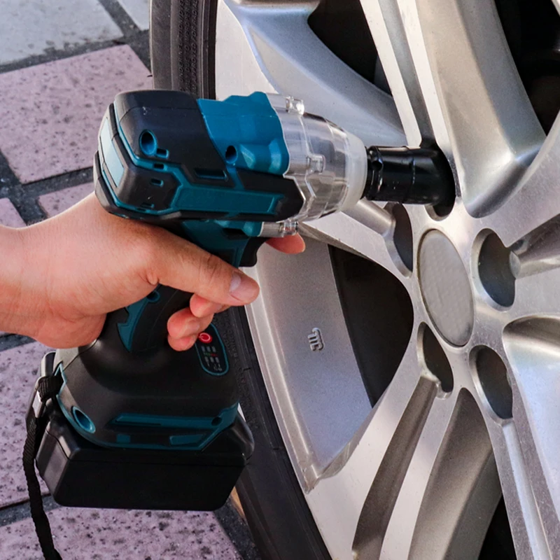 

Power Tools 1/2 Socket Brushless Electric Wrench For Makita 18V Battery 520N.m Impact Wrench Cordless Electric Screwdriver Tools