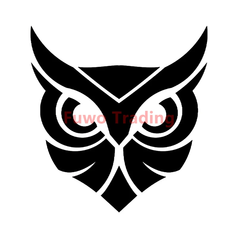 

Fuwo Trading for Owl Craft Car Stickers Sunscreen Fashion Decals JDM Assessoires Refrigerator Motorcycle Personality Car Stylin