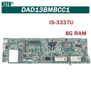 kefu dad13bmbcc1 original mainboard for dell xps 13 l322x with 8gb ram i5 3337u laptop motherboard free global shipping