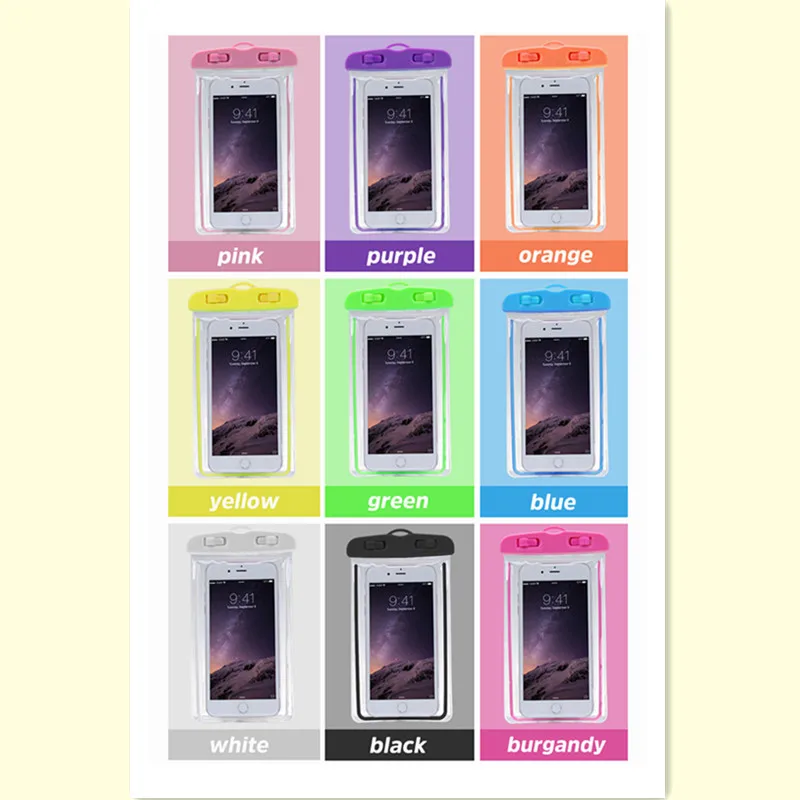 Универсальный Водонепроницаемый Чехол для телефона Redmi 5 Plus светящийся