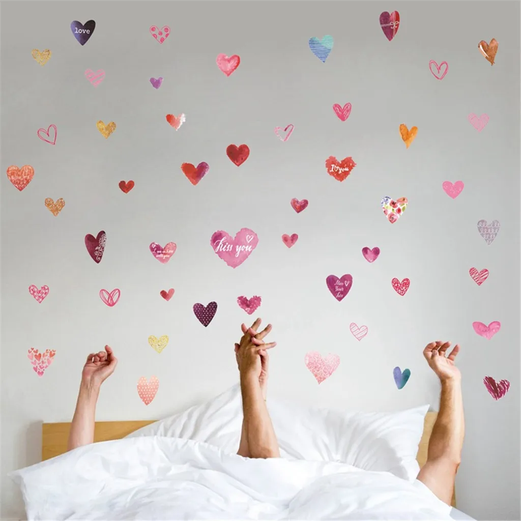 

1 set Cartoon Vsco Love Hearts INS Sticker Graffiti DIY Stickers For Guitar Motorcycle Laptop Luggage Skateboard Wall Sticker 04