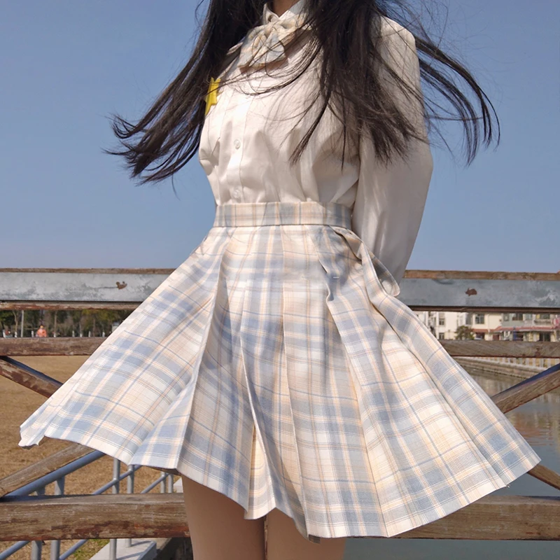 Японские юбки Харадзюку для подростков XXL размера плюс короткая юбка корейский