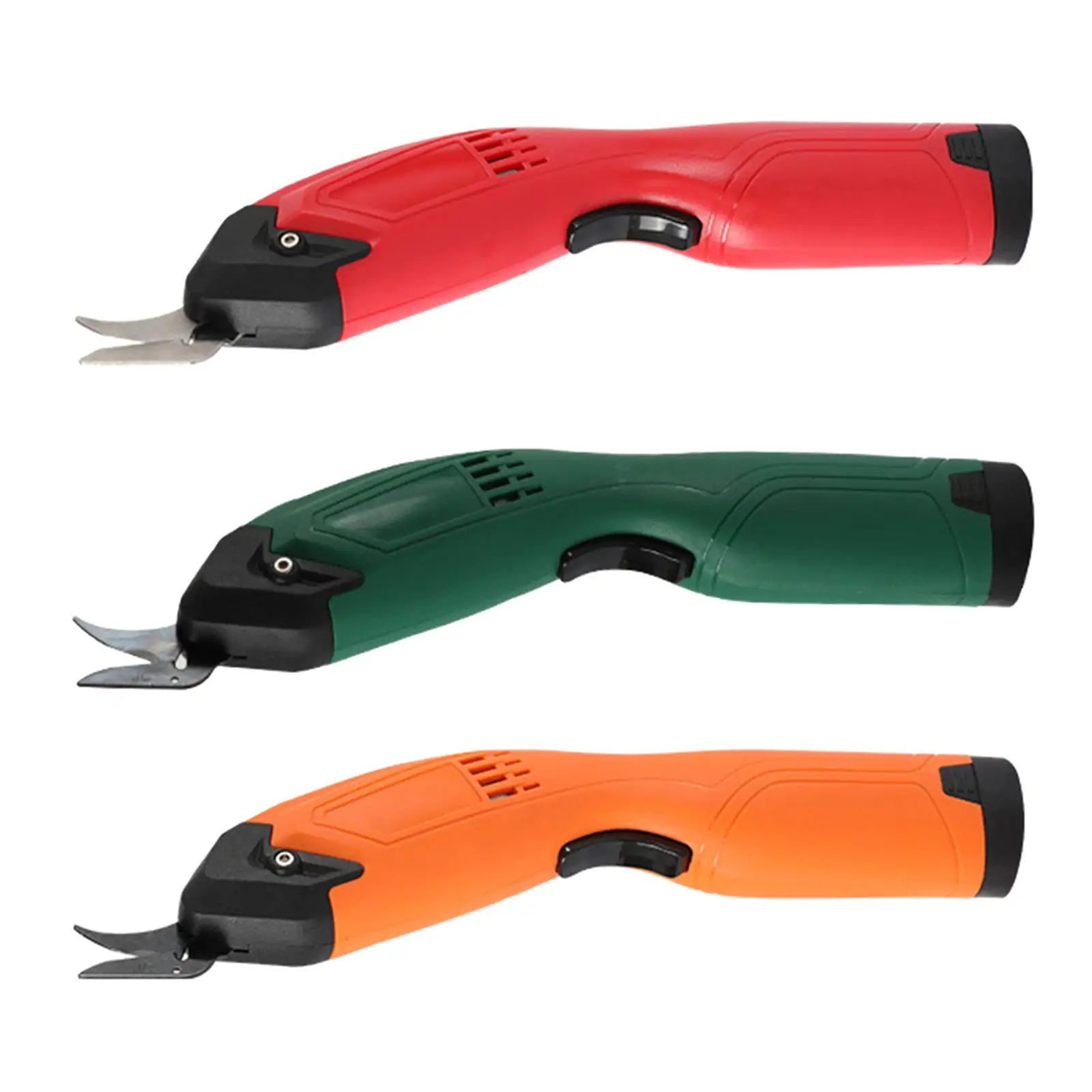 

USB Electric Scissors Box Cutter with 2 Extra Blades Cordless Shears Corrugated Cardboard Cloth Leather Cutting Fabric