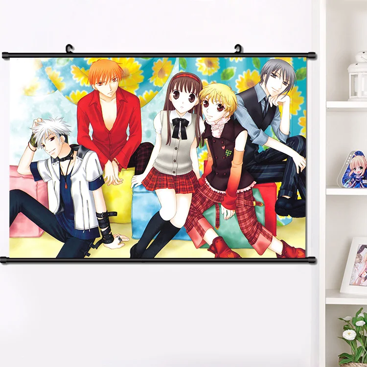 Аниме Подарочная корзинка для фруктов Honda Tooru сома Kyo Юки наклейки на стену панно