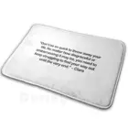 Коврик Clare-Quote, коврик, подушка, мягкая Нескользящая Clare Claymore Clare, цитата Claymore, аниме Цитата Манга