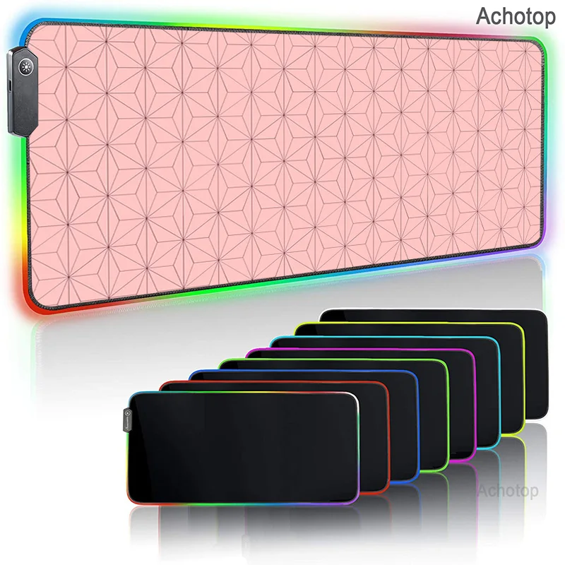 

Art Gaming Mouse Pad ROG ASUS Anti-slip Tapis Souris Rubber base Mouse Mat Computer PC Pad sublimation mouse pad RGB LED Carpet