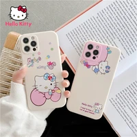 hello kitty for iphone 6s78pxxrxsxsmax1112pro12mini simple cartoon silicone phone case