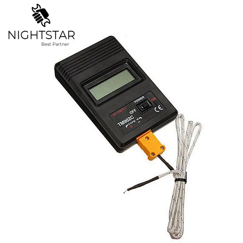 TM-902C измеритель температуры TM902C цифровой K Тип термометр датчик + термопара
