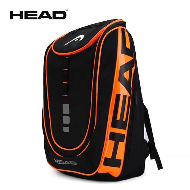 Blue Orange Оригинальная Теннисная ракетка с головкой, Коллекция сумок Max 2, теннисная ракетка для бадминтона, рюкзак с раздельной сумкой для обуви, ограниченная серия - Цвет: Blue Orange