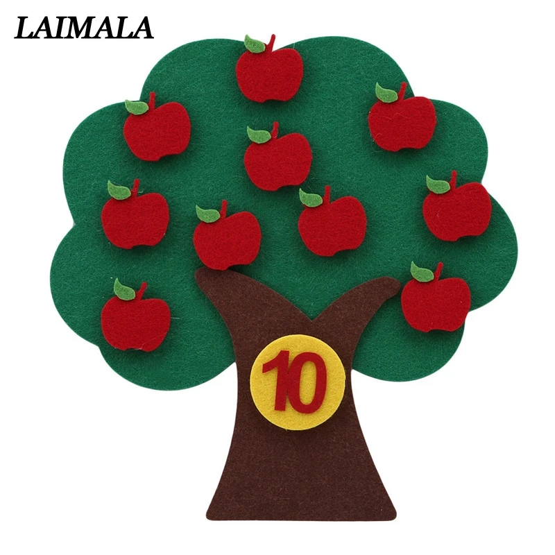 

Diy Weave Cute Cloth Tree Shape Early Learning Education Toys Montessori Teaching Aids Math Toys Teaching Kindergarten Manual