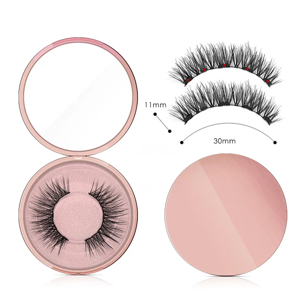 Магнитные поддельные Пинцет для ресниц Набор 5 магнит жидкая подводка глаз