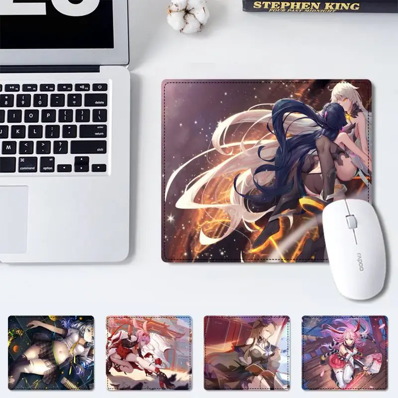 

Funny Honkai Impact 3rd Mouse Pad Small Size Rubber Mouse Pad Gaming Player Desktop Pad Computer Laptop Mouse Pad