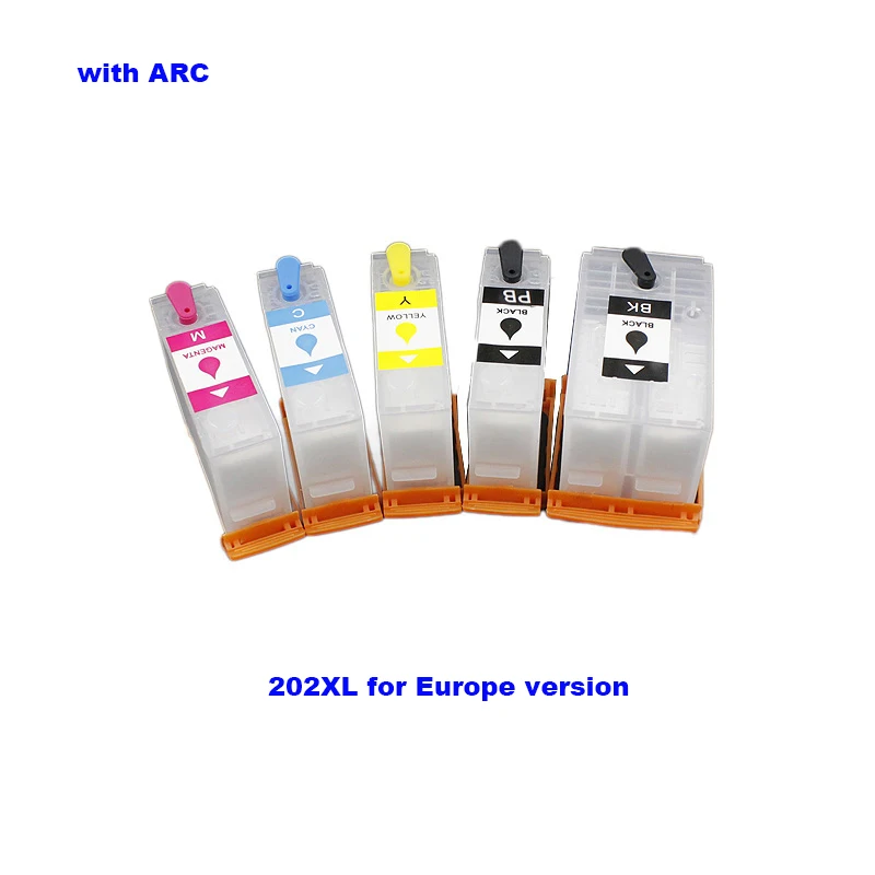 CISSPLAZA 1 комплект Европа T202XL 202XL заправка картридж с чипом совместимый для Epson XP 6000