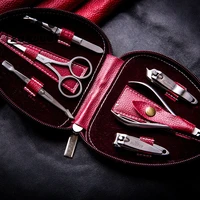 stainless steel nail clipper pedicure set with scissor tweezer professional manicure tools nail supplies manicure pedicure set
